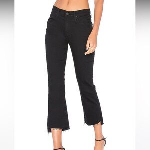 Mother Insider Crop Step Fray Jeans - Not Guilty